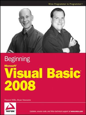 cover image of Beginning Microsoft Visual Basic 2008